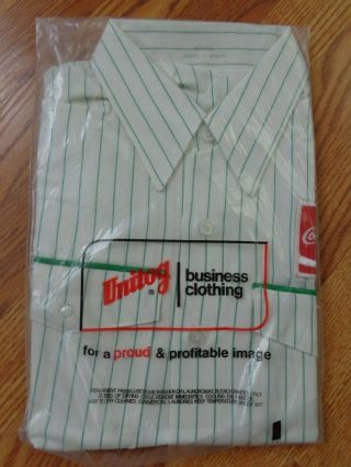 Vintage Coca - Cola Employee Uniform Shirt 1970 