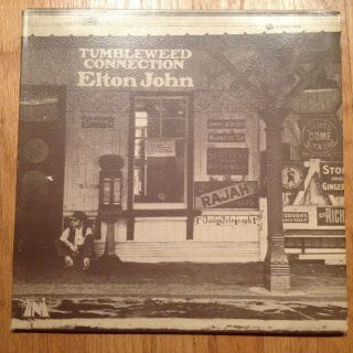 Elton John Tumbleweed Connection Vinyl 1970 Lp 12 " W/ Booklet Nm