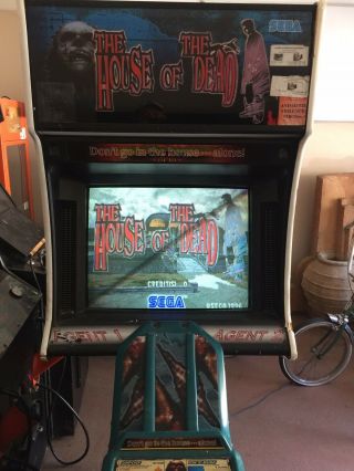 House Of The Dead Coin Operated Arcade Video Game.