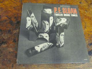 P.  F.  Sloan Twelve More Times Lp Dunhill Mono Promo 60s Vg,  60s Pop