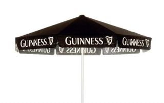 Guinness 9 Ft Patio Umbrella Market Style Huge