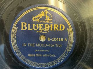 Glenn Miller In The Mood 78 Rpm Record Vg,