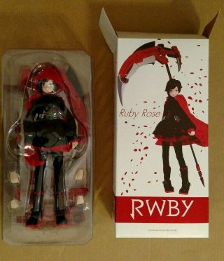 Official RWBY Limited Edition Ruby Rose Figure by Threezero,  Complete 7