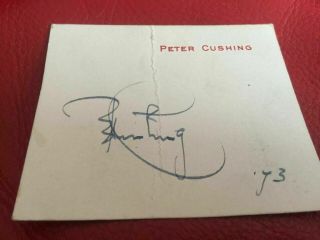Peter Cushing 