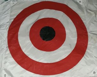 Large 2.  5ft X 2.  5ft Cloth Bulls - Eye Archery Target With Ties In Corners