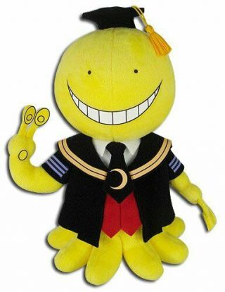 Great Eastern Assassination Classroom Koro Sensei 8.  5 " Stuffed Plush Usa Seller