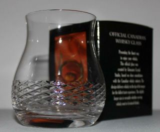 The Glencairn Diamond Cut Canadian Mixer Whisky Tasting Glass