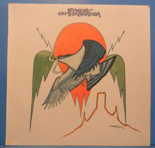 Eagles On The Border Vinyl Lp 1974 Press Vg,  /vg,  B