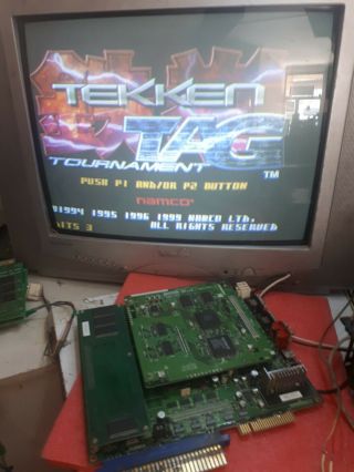 Tekken Tag Tournament Arcade Game Jamma Pcb Japan Namco