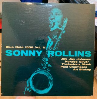 Sonny Rollins Vol.  2 Blue Note Orig Thelonious Monk 47w63rd Vinyl Nm