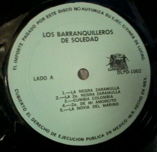 Los Barranquilleros De Soledad " La Negra Saramulla " Cumbia Colombia " Bella Cande "