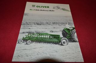 Oliver Tractor 2 Side Delivery Rake Dealer 