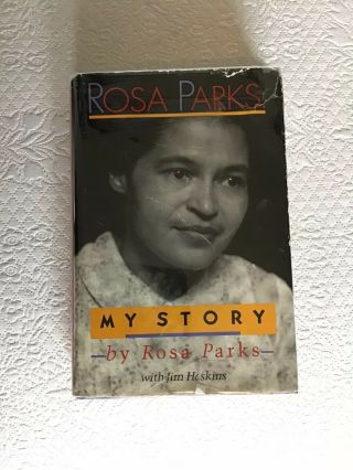 Signed By Rosa Parks - First Edition My Story By Rosa Parks