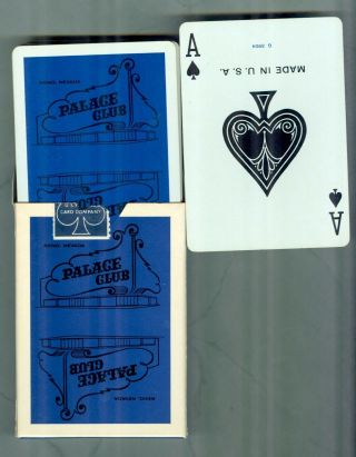 PALACE CLUB CASINO DECKS OF CARDS (RENO) (2) (AND OPENED) (RENO REYNOLDS CO 2