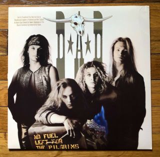 D.  A.  D.  No Fuel Left For The Pilgrims Rare Promo Issue Lp Vinyl Record