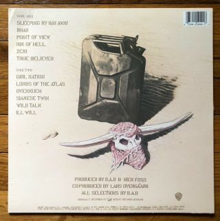 D.  A.  D.  No Fuel Left for the Pilgrims RARE promo issue LP vinyl record 3