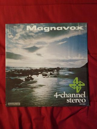 Magnavox 4 - Channel Stereo Sq Quadraphonic Promo Album Quad Lp Vg,  /vg,  Rare