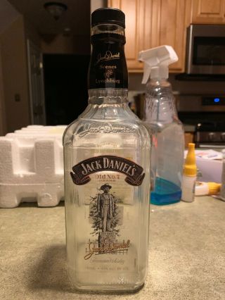 Vintage Discontinued Jack Daniels Scenes From Lynchburg 1 750ml Empty Bottle