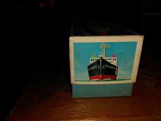 1966 HESS VOYAGER TANKER SHIP w/Original Box & Instructions 3
