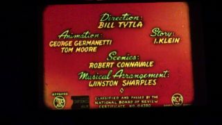 16mm POPEYE MEETS HERCULES 1948 Theatrical with Paramount logos - Watch Video 3