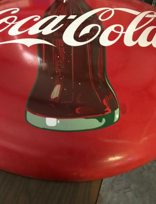48 in porcelain Coca - Cola sign.  1950 great shape 9
