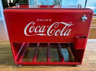1939 Coca - Cola Aid Cooler -