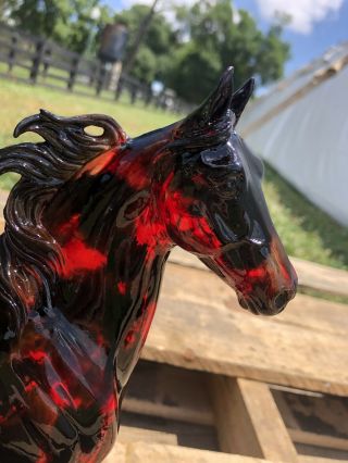 Sr Breyer Horse 2019 Breyerfest Special Run Banner Red Decorator Asb Stallion