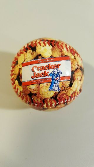 Cracker Jack Baseball Rawlings Red Stitching Canadian Promotional Ball