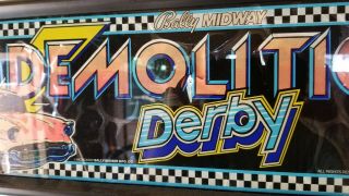 Demolition Derby Arcade Game 1984 Bally Midway - non 7