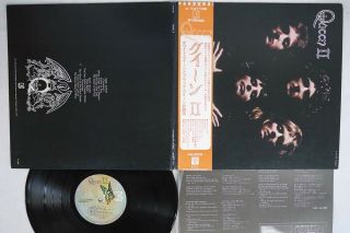 Queen 2 Elektra P - 10119e Japan Obi Vinyl Lp