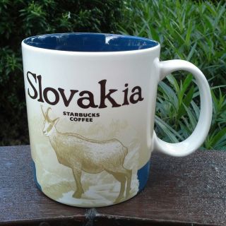 Starbucks City Mug 16 Oz Slovakia Series 2016 - 2017 Discontinued Gifts