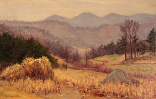 Gertrude Spurr Cutts (1858 - 1941) Canadian Artist Rca Osa Oil Painting