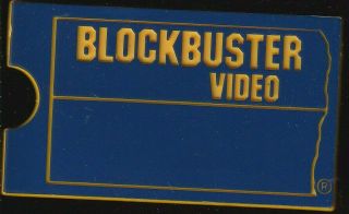 Vintage Blockbuster Video Employee Namebadge/tag Rare Unused/blank Varied Styles