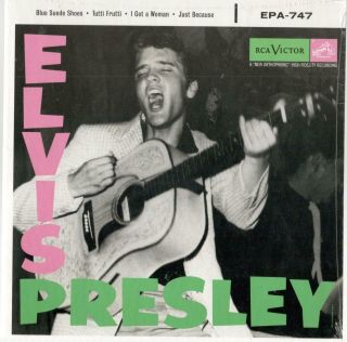 Elvis Presley,  Blue Suede Shoes Legacy Re - Pressing From 2011,  & 7 " 45