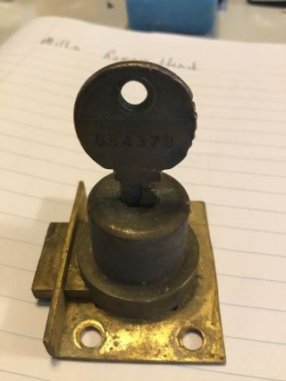 Mills Novelty Co Antique Slot Machine Lock And Key