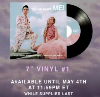 Taylor Swift Me 7” Vinyl 1 Limited Edition Rare