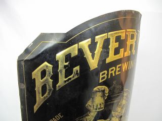 Beverwyck Brewing 19thc ADVERTISING Tavern SIGN King Gambrinus Albany NY 7