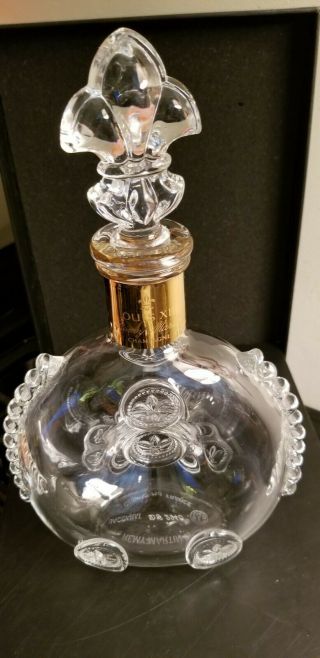 HI BID WINS Remy Martin Louis XIII Cognac Bottle,  Case EXCLNT COND 2