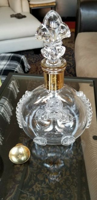 HI BID WINS Remy Martin Louis XIII Cognac Bottle,  Case EXCLNT COND 4