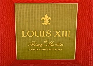 HI BID WINS Remy Martin Louis XIII Cognac Bottle,  Case EXCLNT COND 6