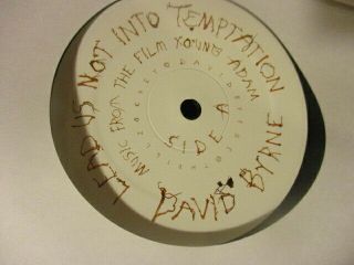 2003 DAVID BYRNE Lead Us Not Into Temptation LP Thrill Jockey NM/NM 3