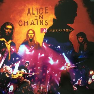 Alice In Chains - Unplugged.  Red Vinyl 180g.  Near.  Played Once.