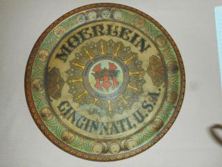 Pre - Prohibition Moerlein Beer Tray Christian Moerlein Brewing Co.  Mid 1910 ' s 7