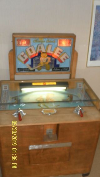 Goalee Hockey Game by Chicago Coin 2