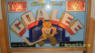 Goalee Hockey Game by Chicago Coin 6
