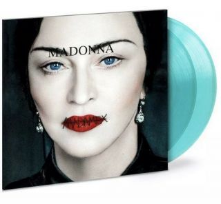 Madonna Madame X Translucent Blue Vinyl Lp Limited Edition