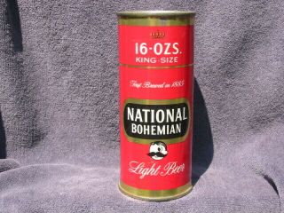 Indoor National Bohemian 16 Oz Flat Top Bottom Opened Baltimore,  Md