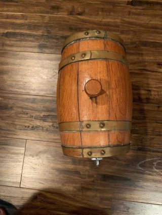 Bacardi Wooden Barrel RARE a True One Of A Kind 2