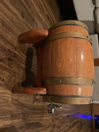 Bacardi Wooden Barrel RARE a True One Of A Kind 3