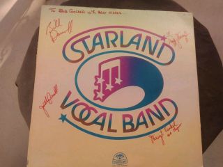 Starland Vocal Band Self Titled Lp Record Album Vinyl Signed By All Artists Lqqk